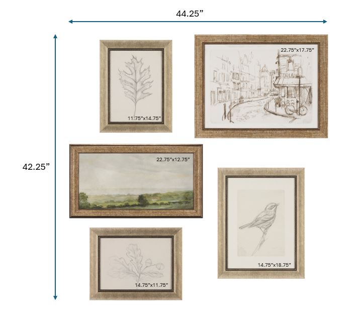 Soft Shadows (Set of 5)