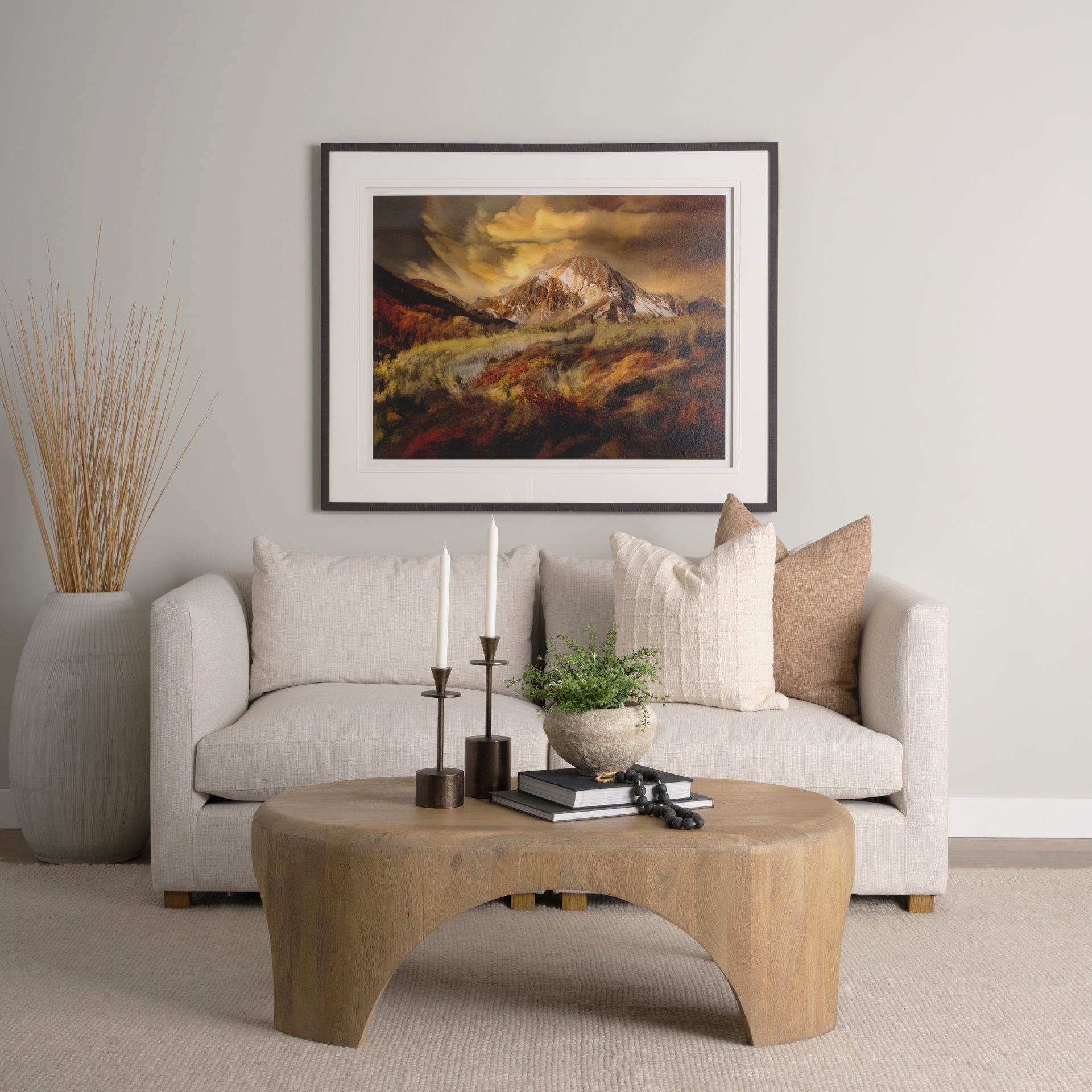 Siena Oval Coffee Table