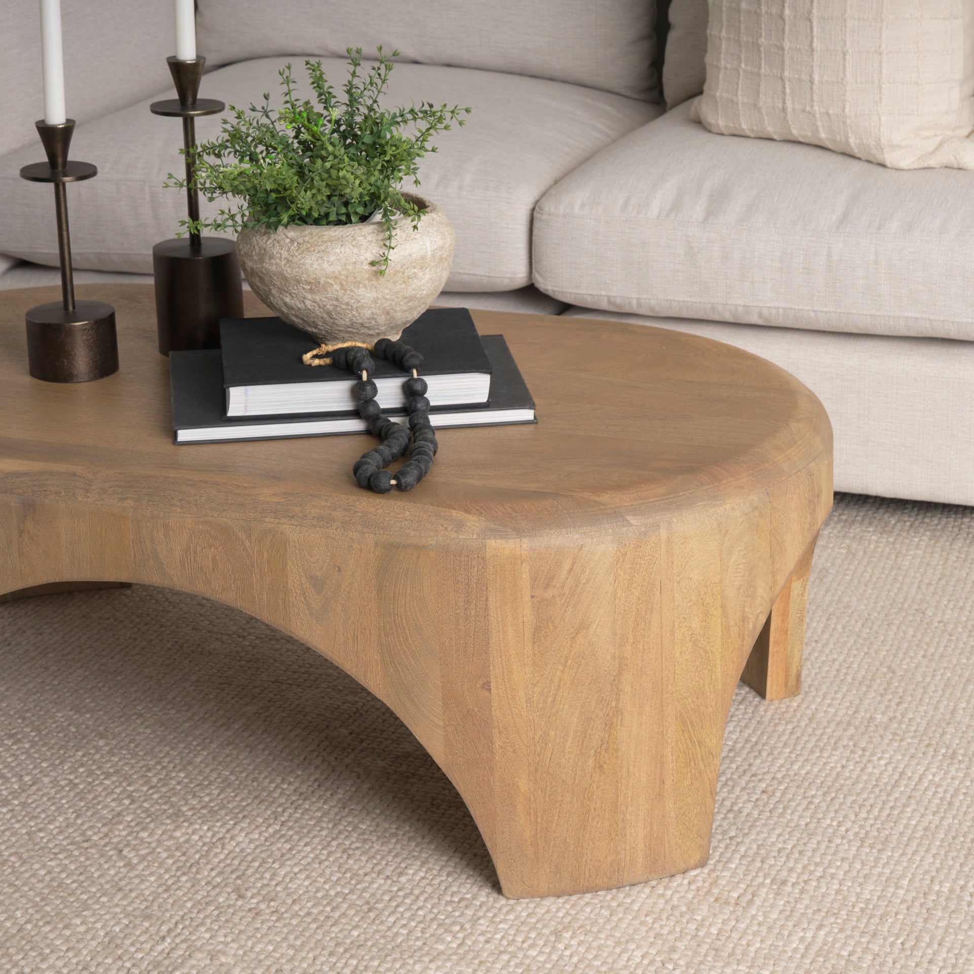 Siena Oval Coffee Table