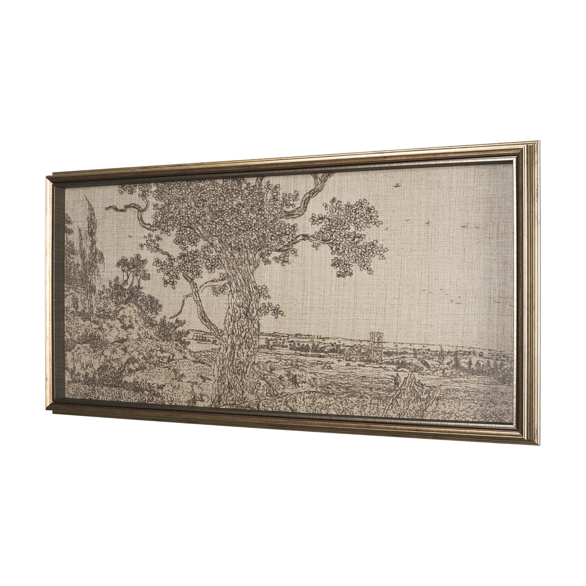 Landscape with an Oak Tree