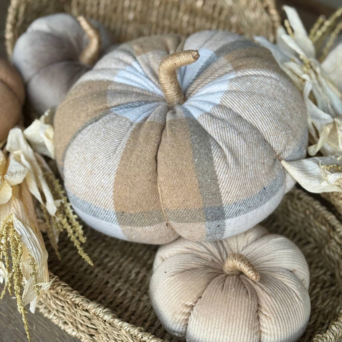 Ryder Plaid Pumpkin