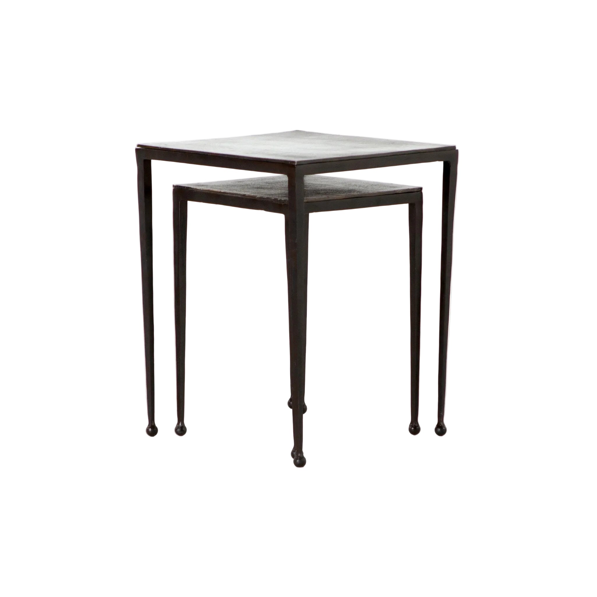 Dalston Nesting End Table Set - Antique Rust