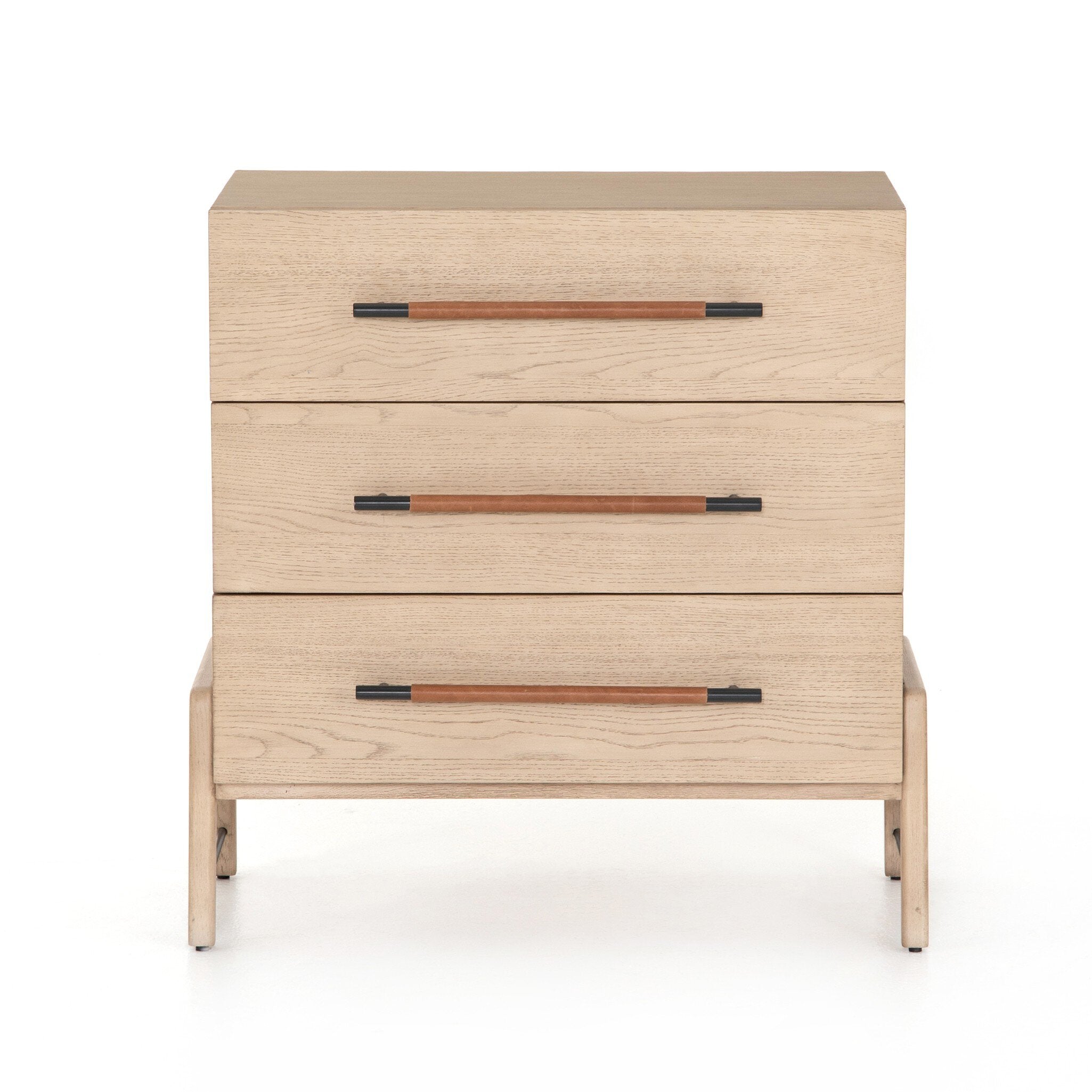 Rosedale 3-Drawer Nightstand