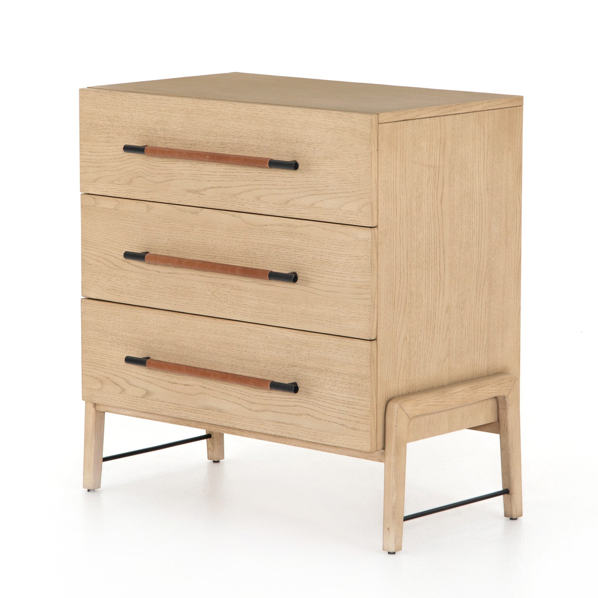 Rosedale 3-Drawer Nightstand