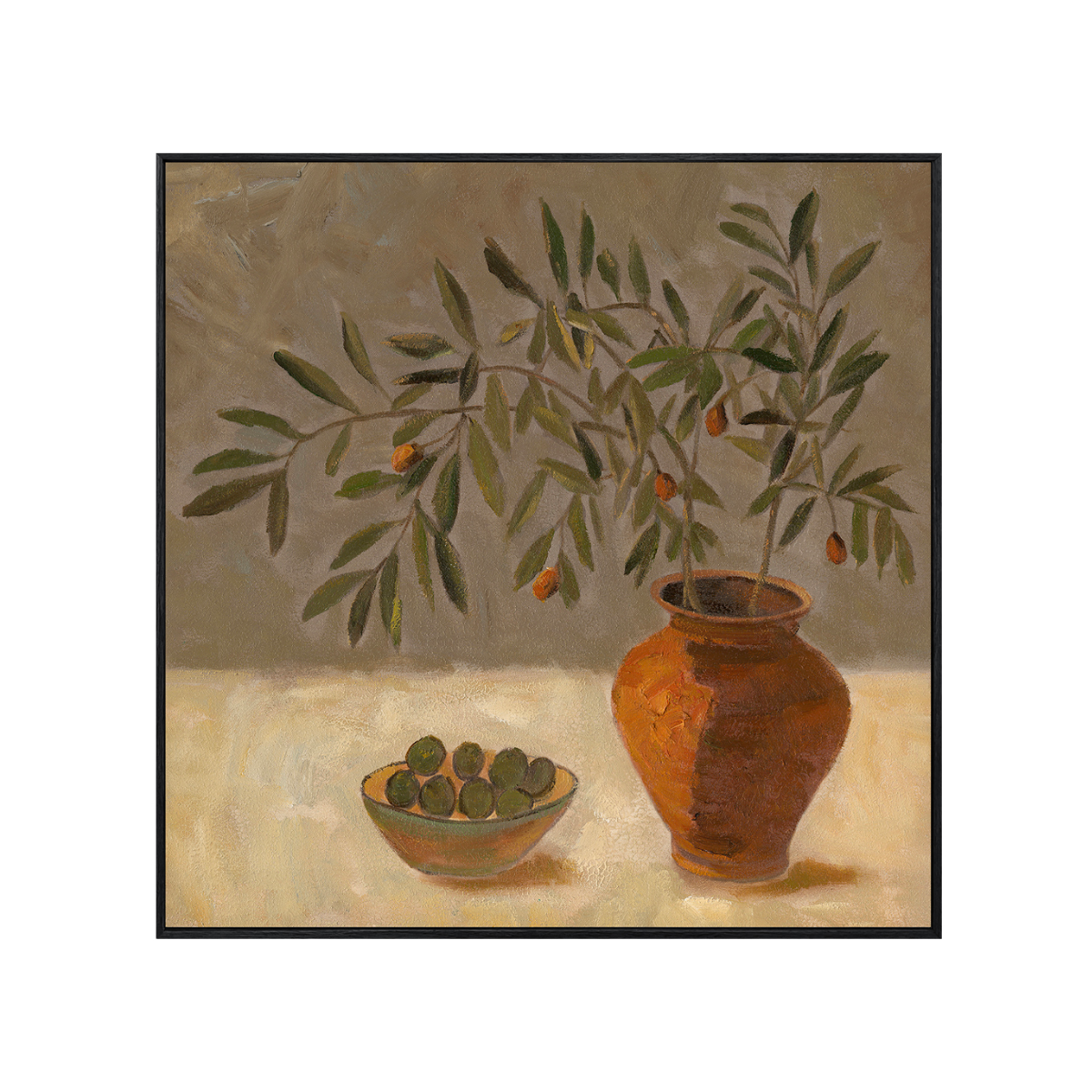 Olea Framed Painting