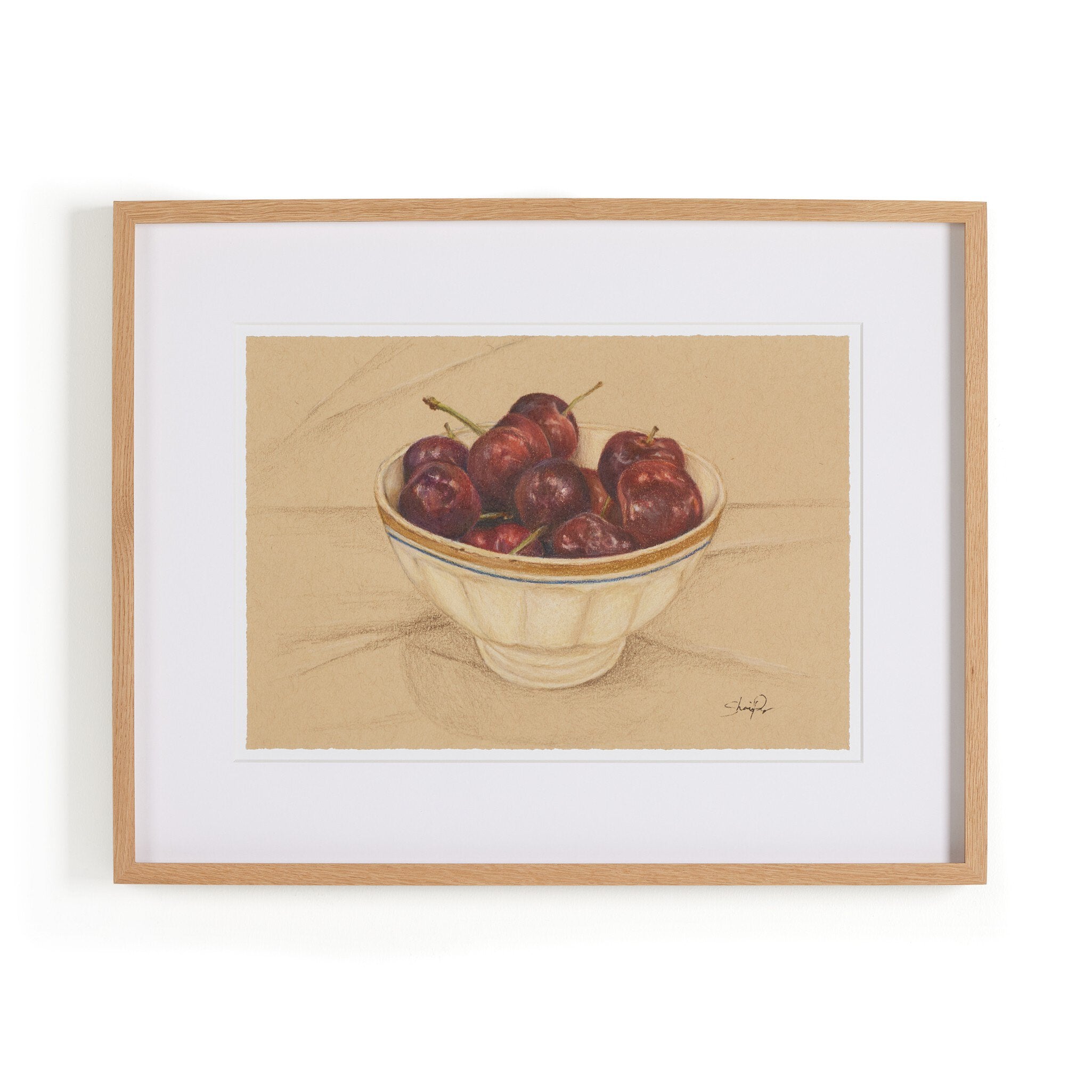 Cherries II by Shaina Page