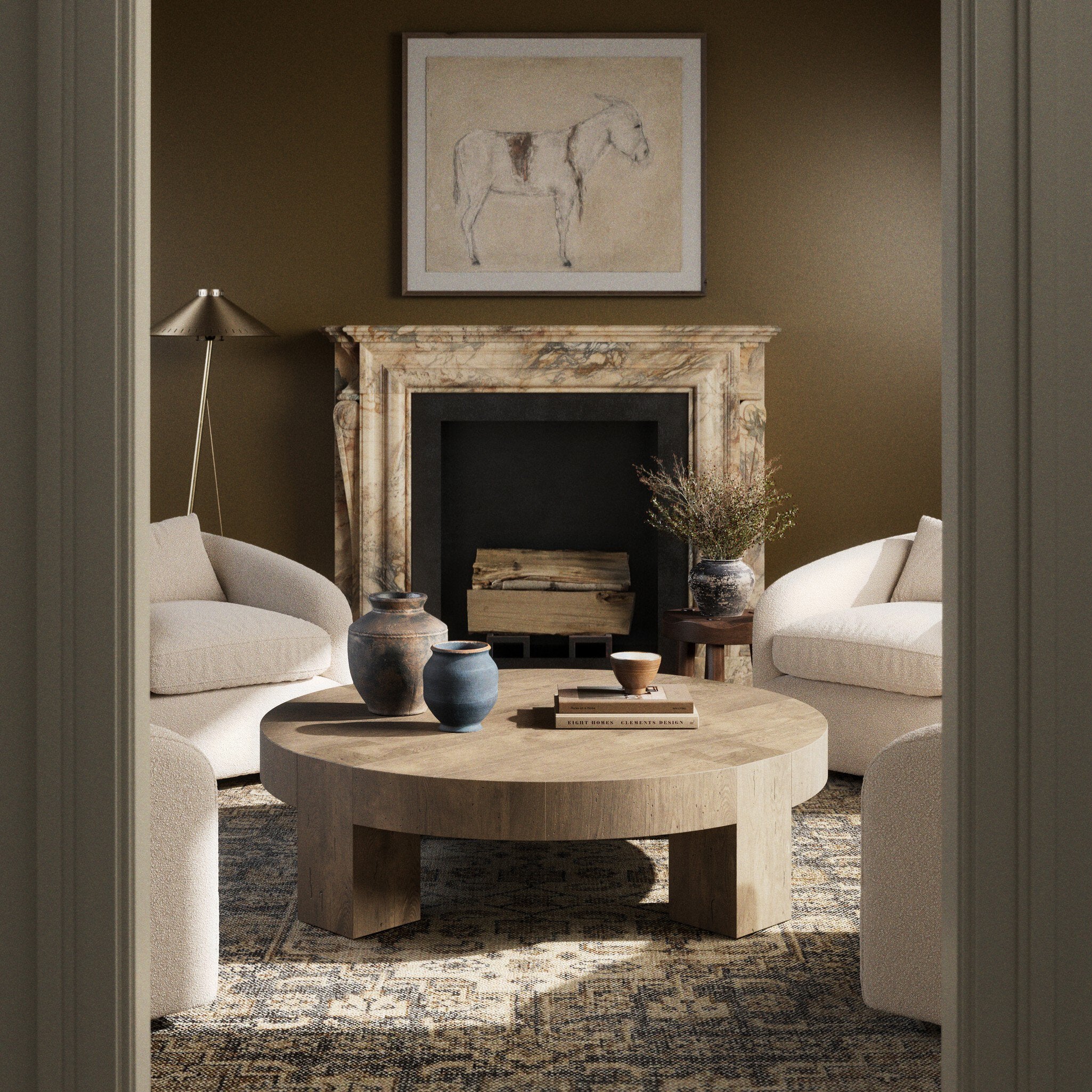 Abaso Round Coffee Table