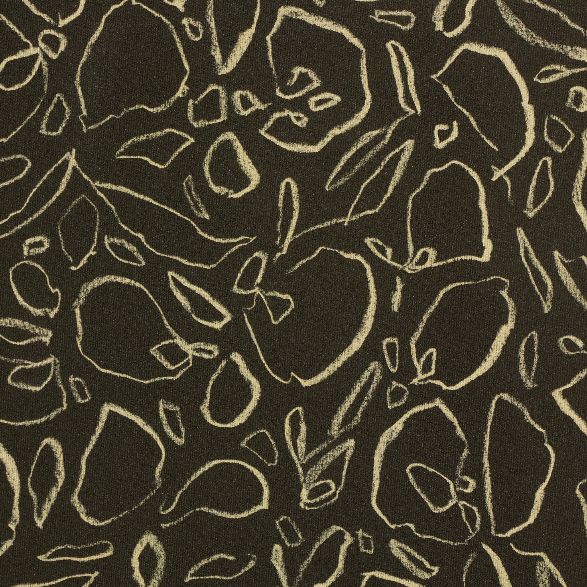 Cream On Black Glimmer by Laurel-Dawn Latshaw