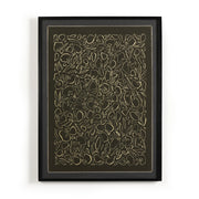 Cream On Black Glimmer by Laurel-Dawn Latshaw