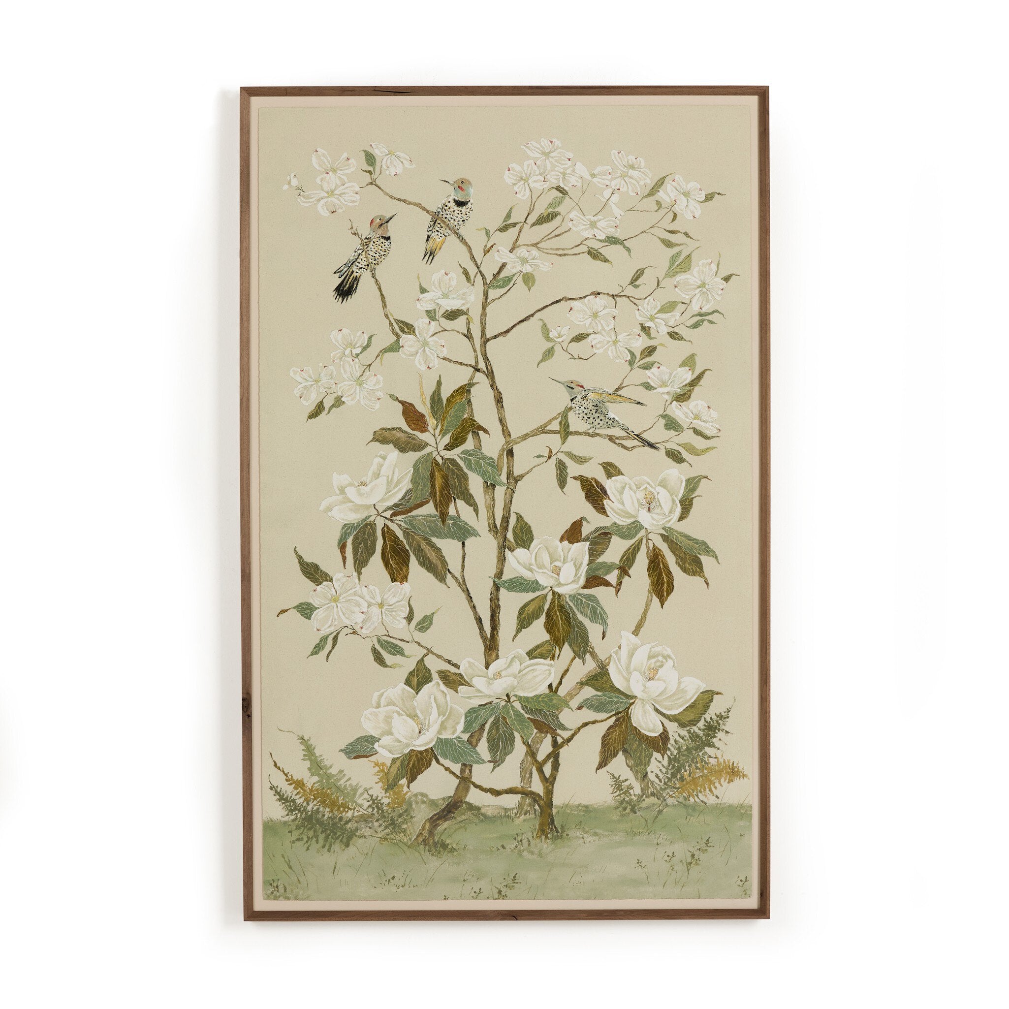 Tan Chinoiserie by Laurel-Dawn Latshaw