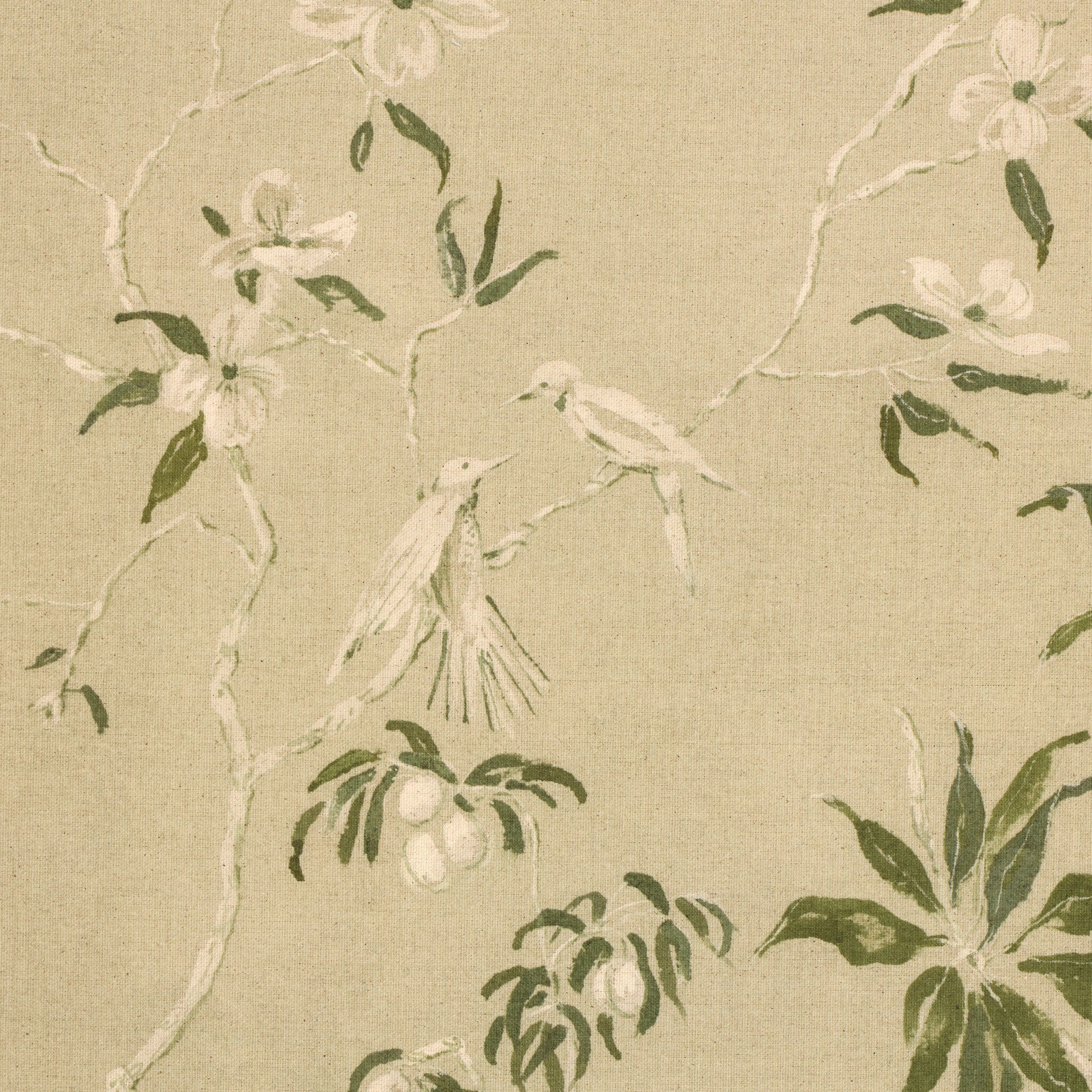 Linen Chinoiserie by Laurel-Dawn Latshaw