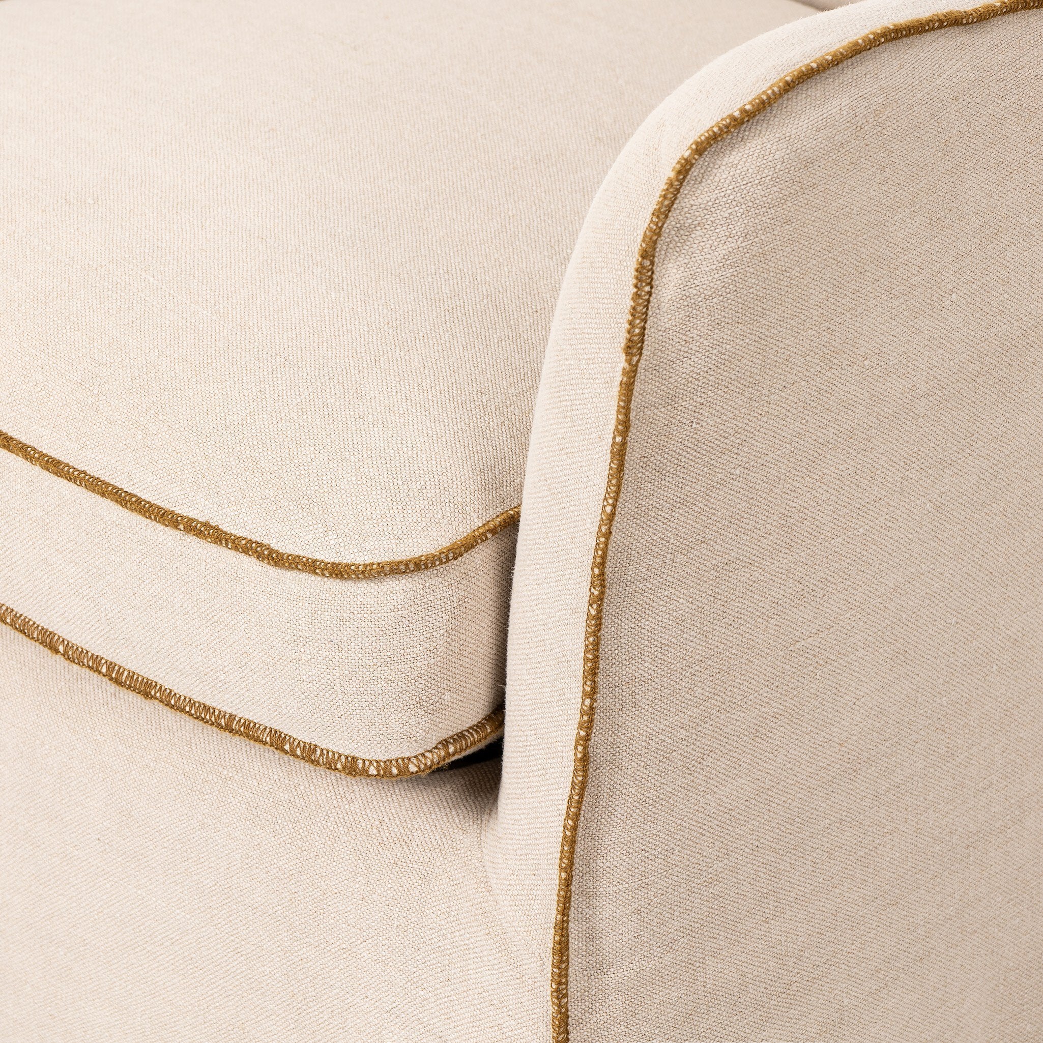 Devon Slipcover Swivel Chair