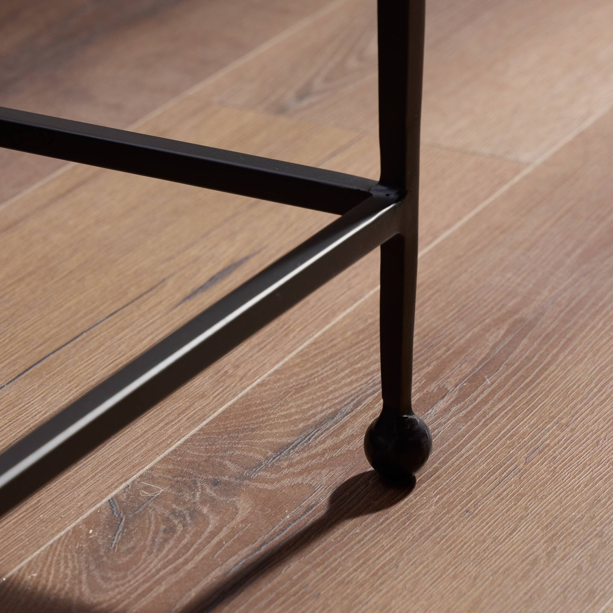 Dalston Cast Glass Console Table