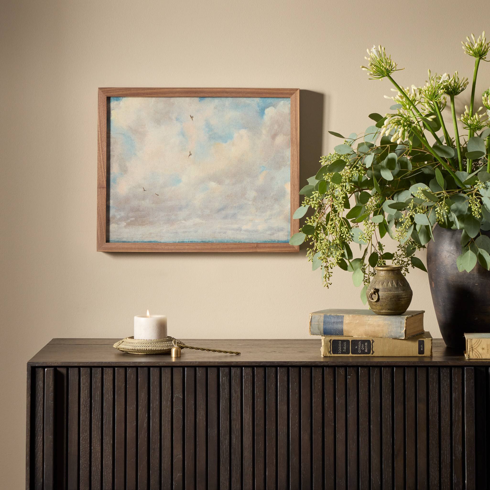 Cloud Study With Birds, 1821 by John Constable