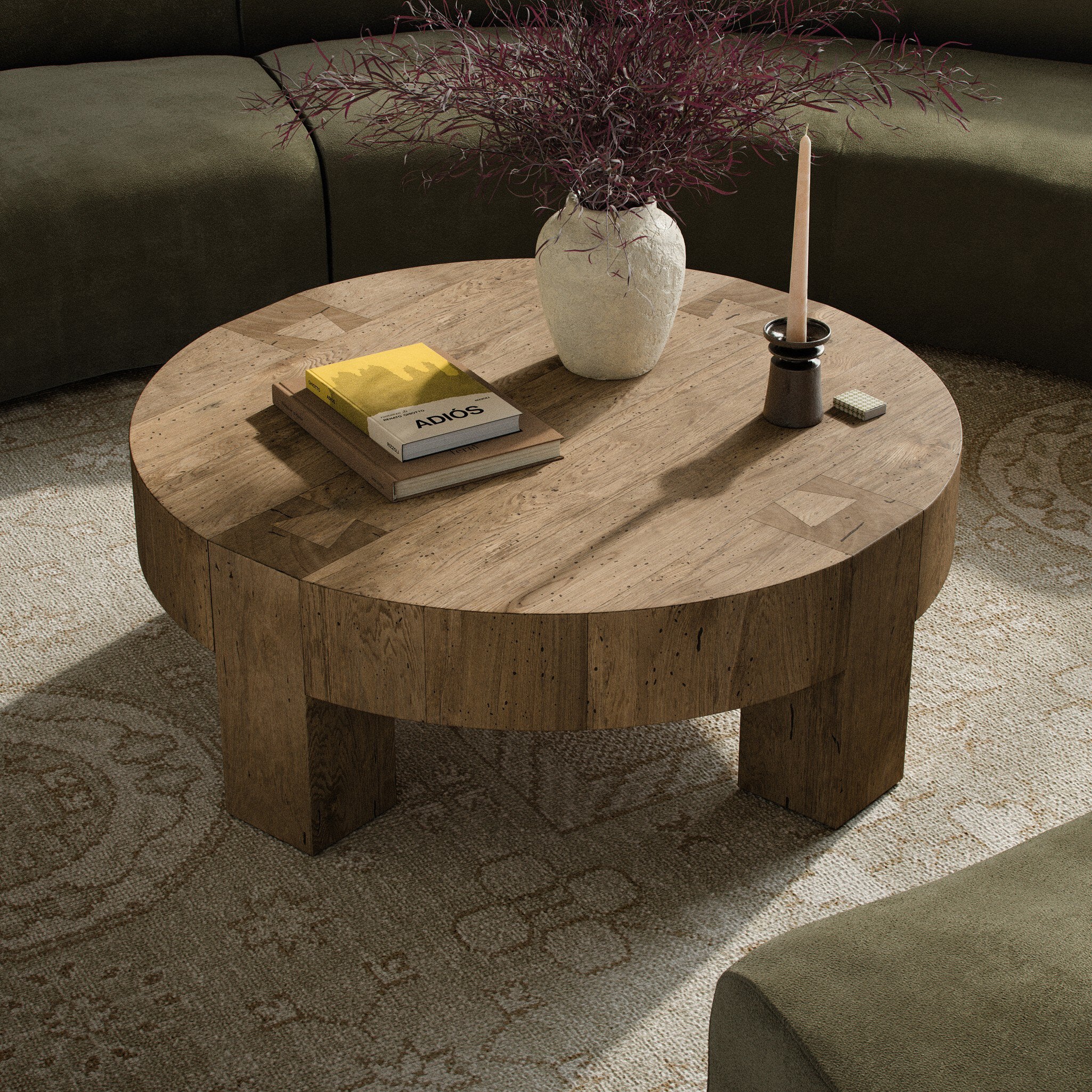 Abaso Round Coffee Table