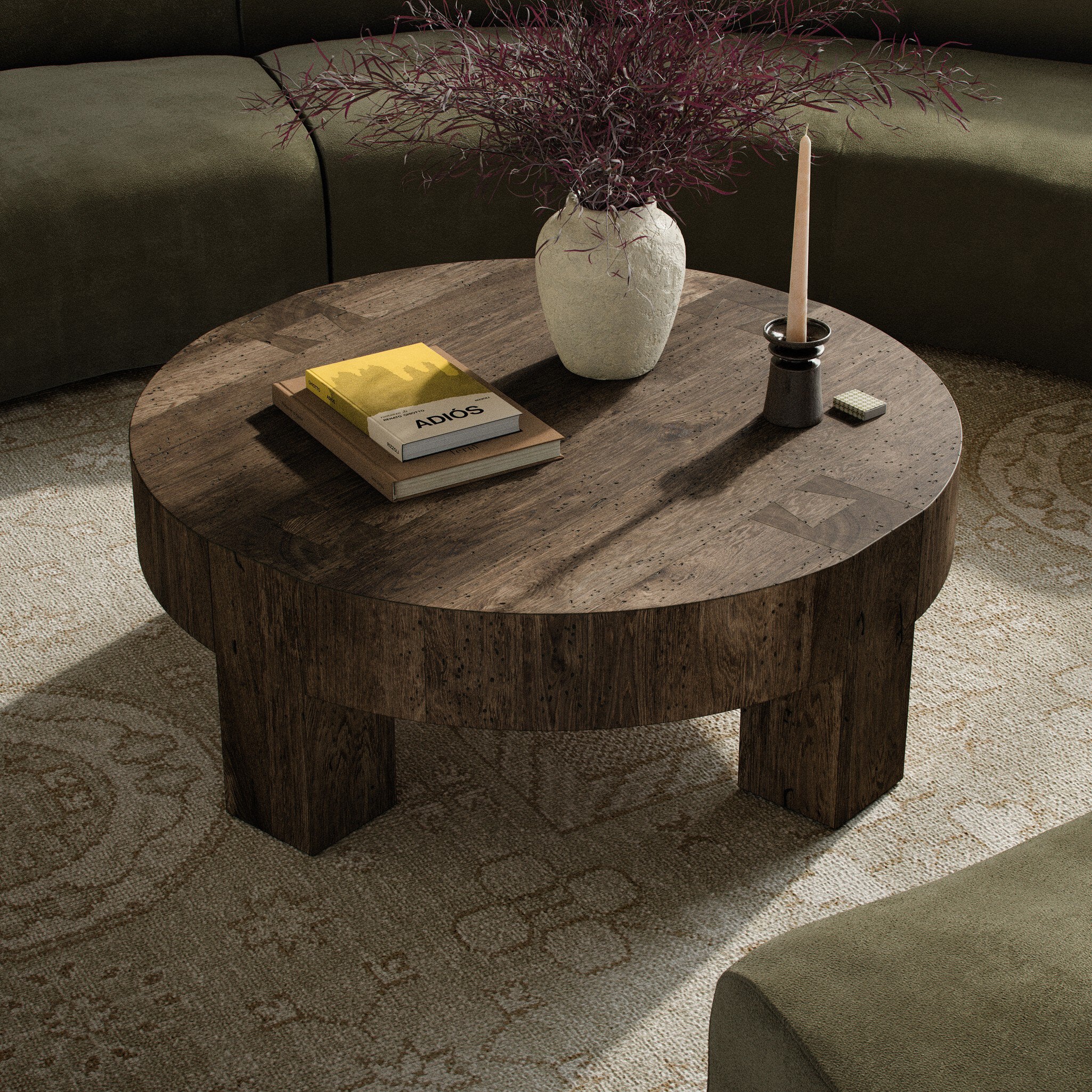 Abaso Round Coffee Table