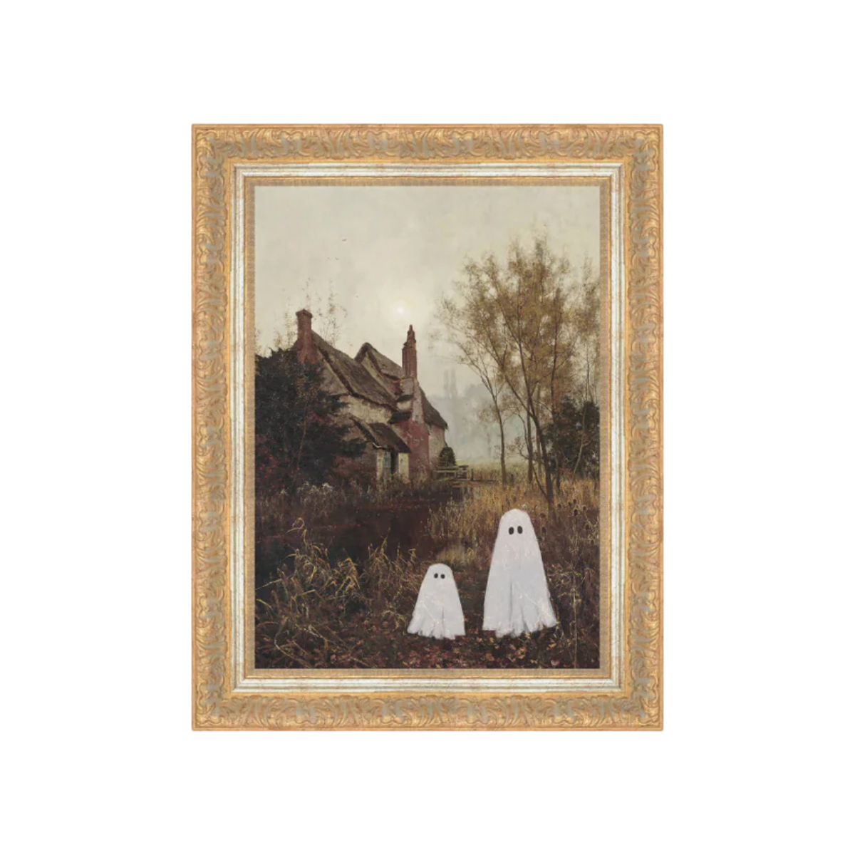 Two Ghosts in Autumn Artwork