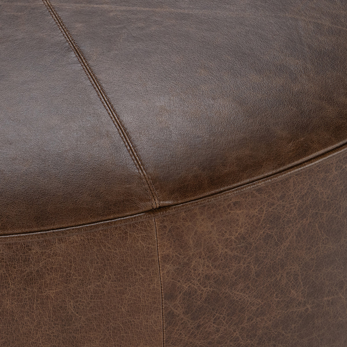 Clarice Leather Coffee Table