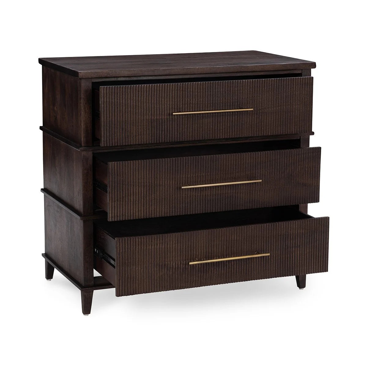 West 3-Drawer Nightstand