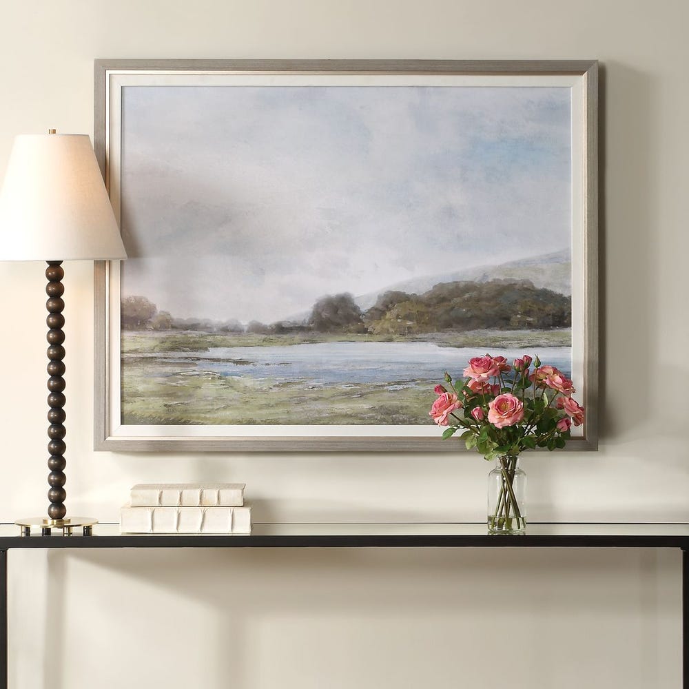 Restful Vista Awe Framed Print