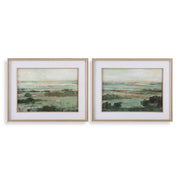 Warm Valley Framed Prints