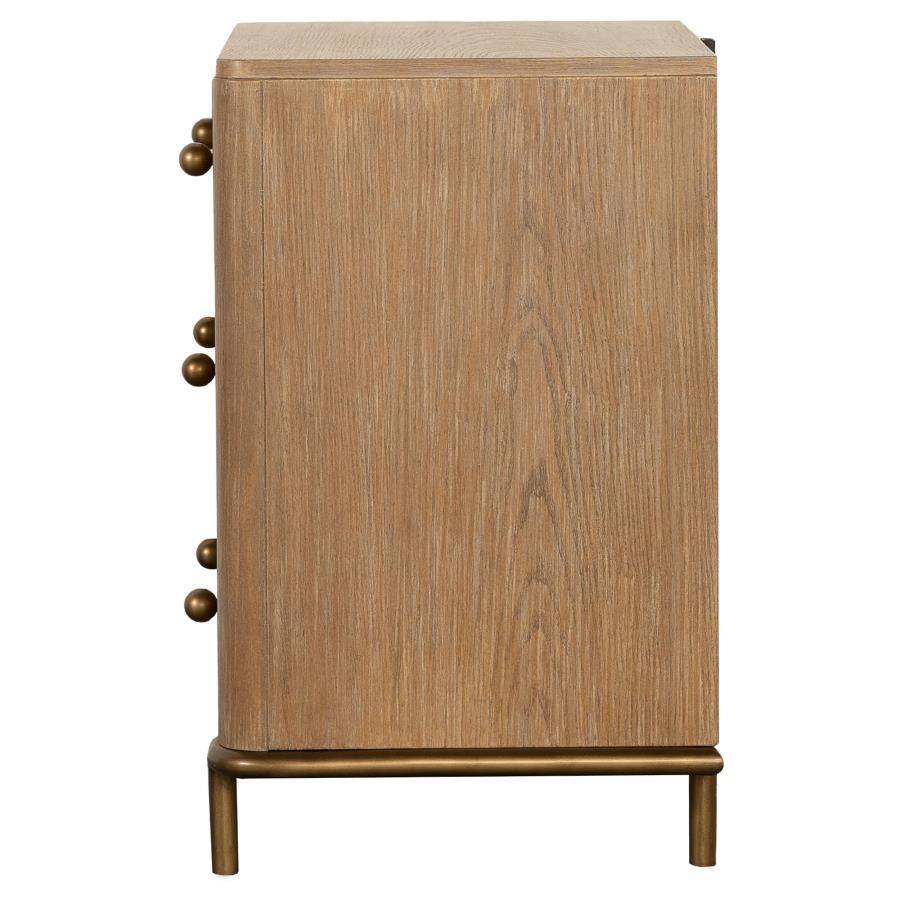 Arthur 3-Drawer Nightstand