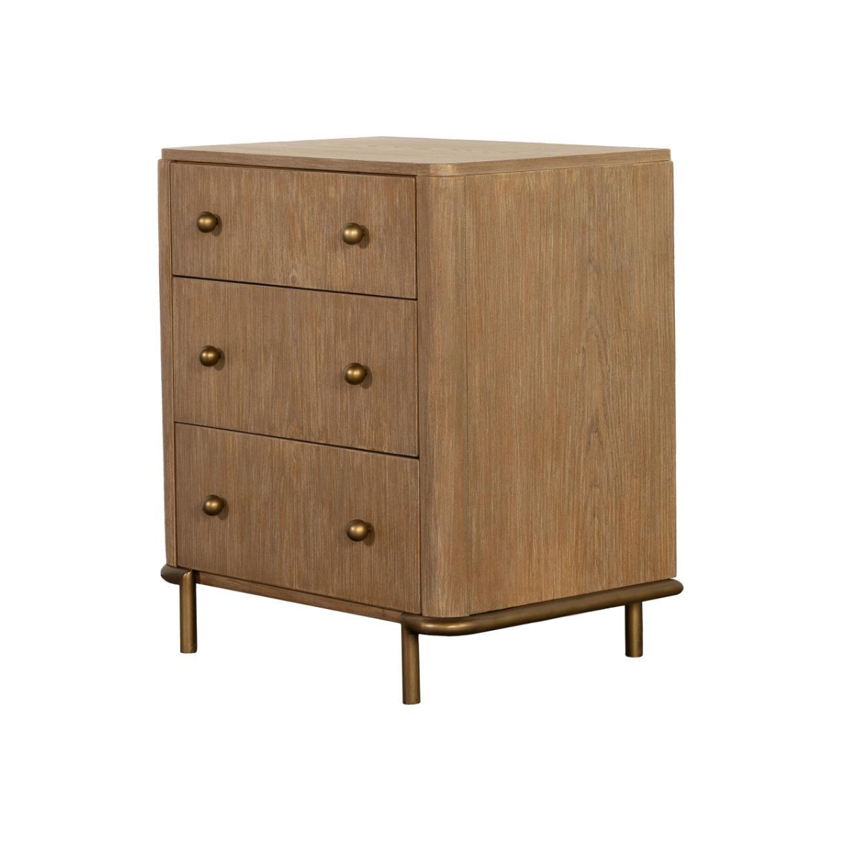 Arthur 3-Drawer Nightstand