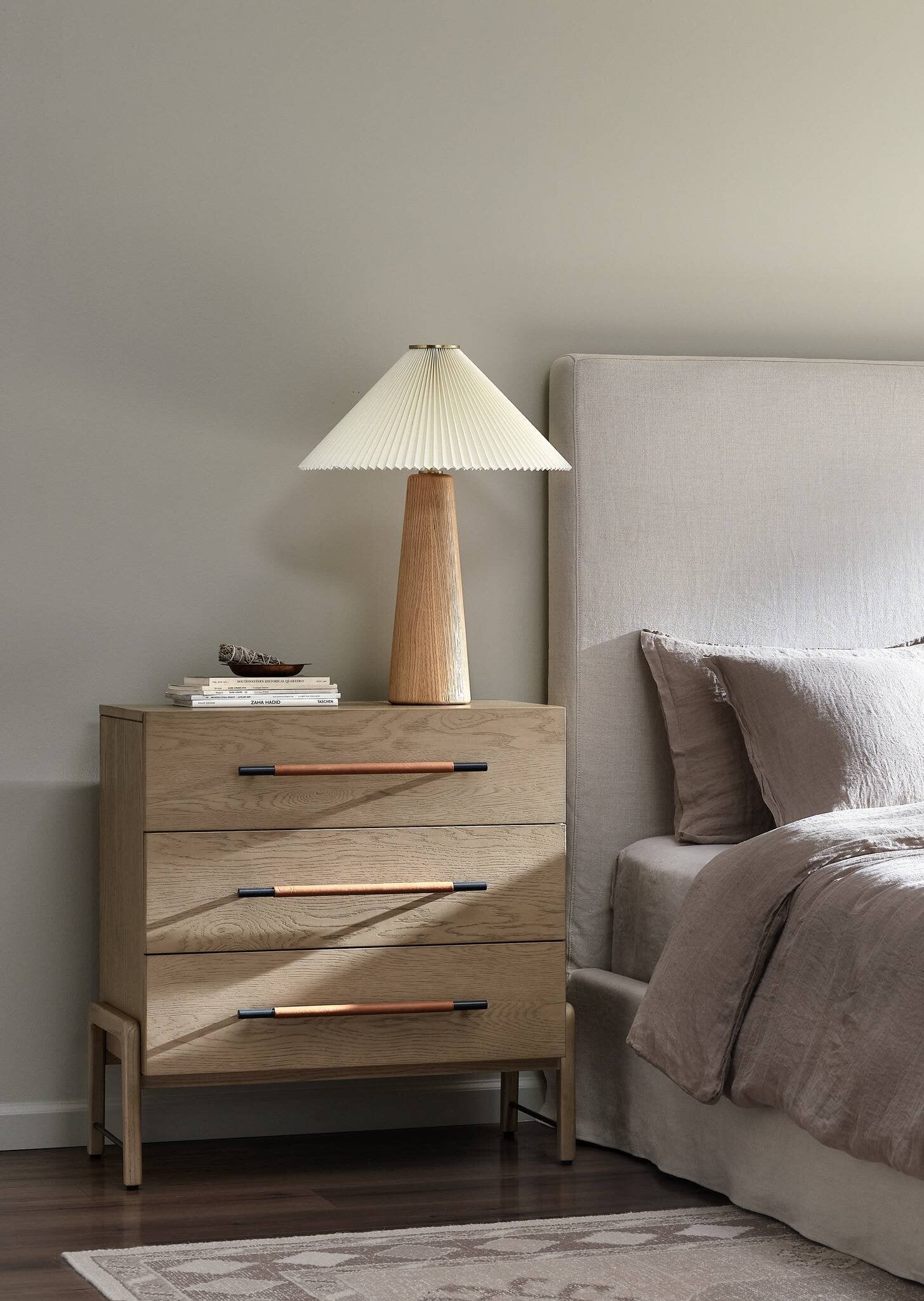 Rosedale 3-Drawer Nightstand
