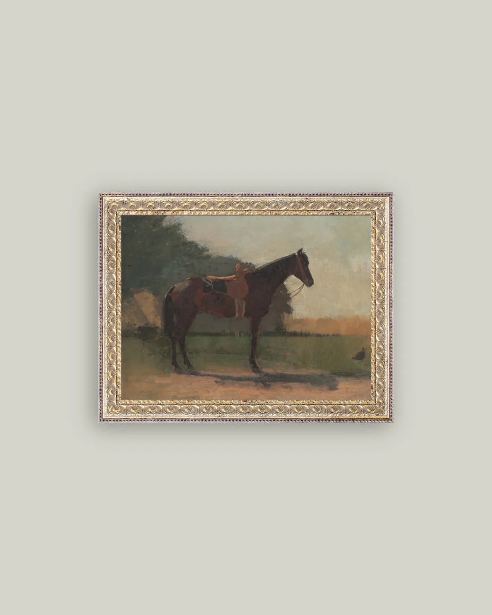 Saddled Horse Artwork