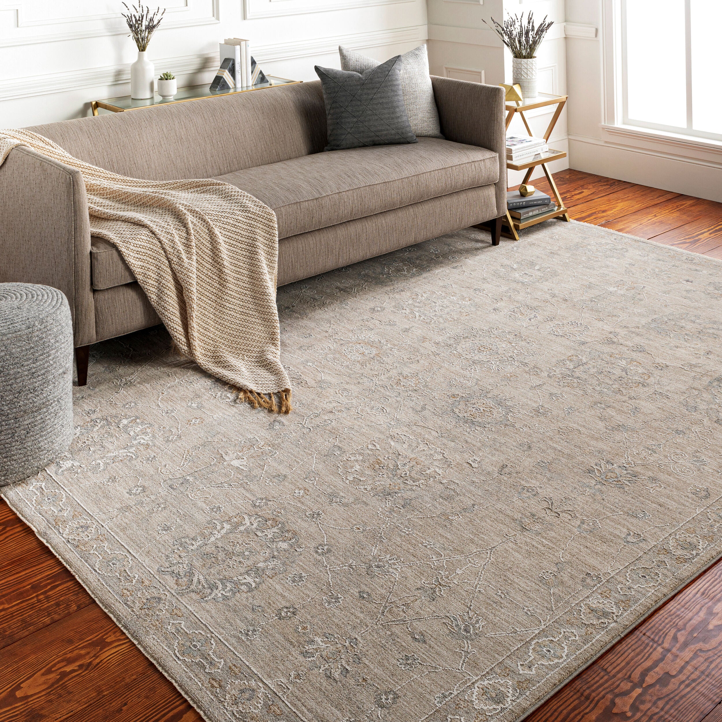 Avant Garde Rug - Beige/Blue