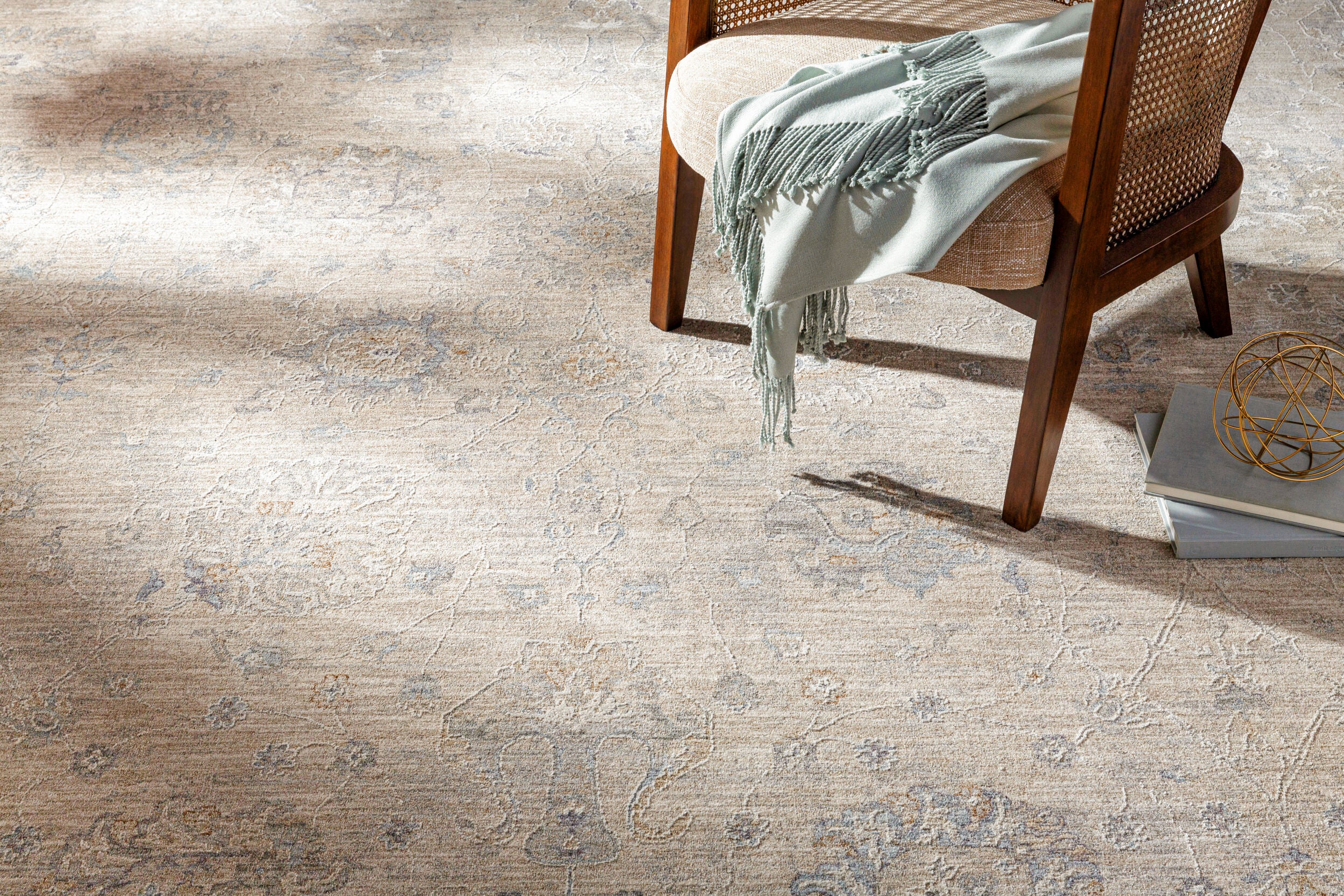 Avant Garde Rug - Beige/Blue