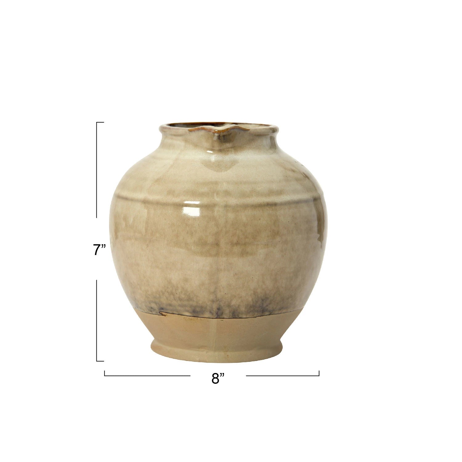 Stoneware Pitcher