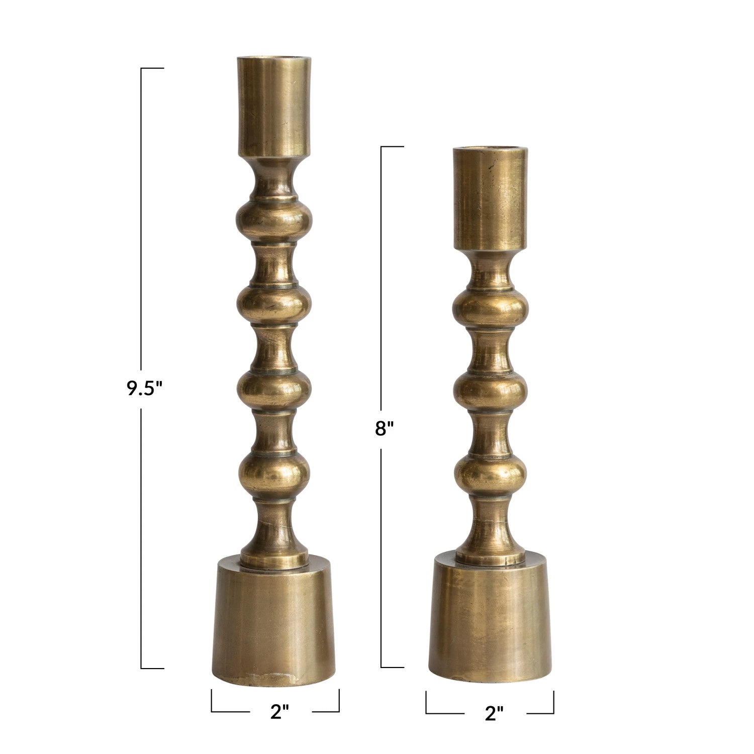 Gold Cast Taperholder