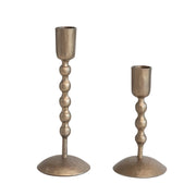 Antique Brass Taper Holders