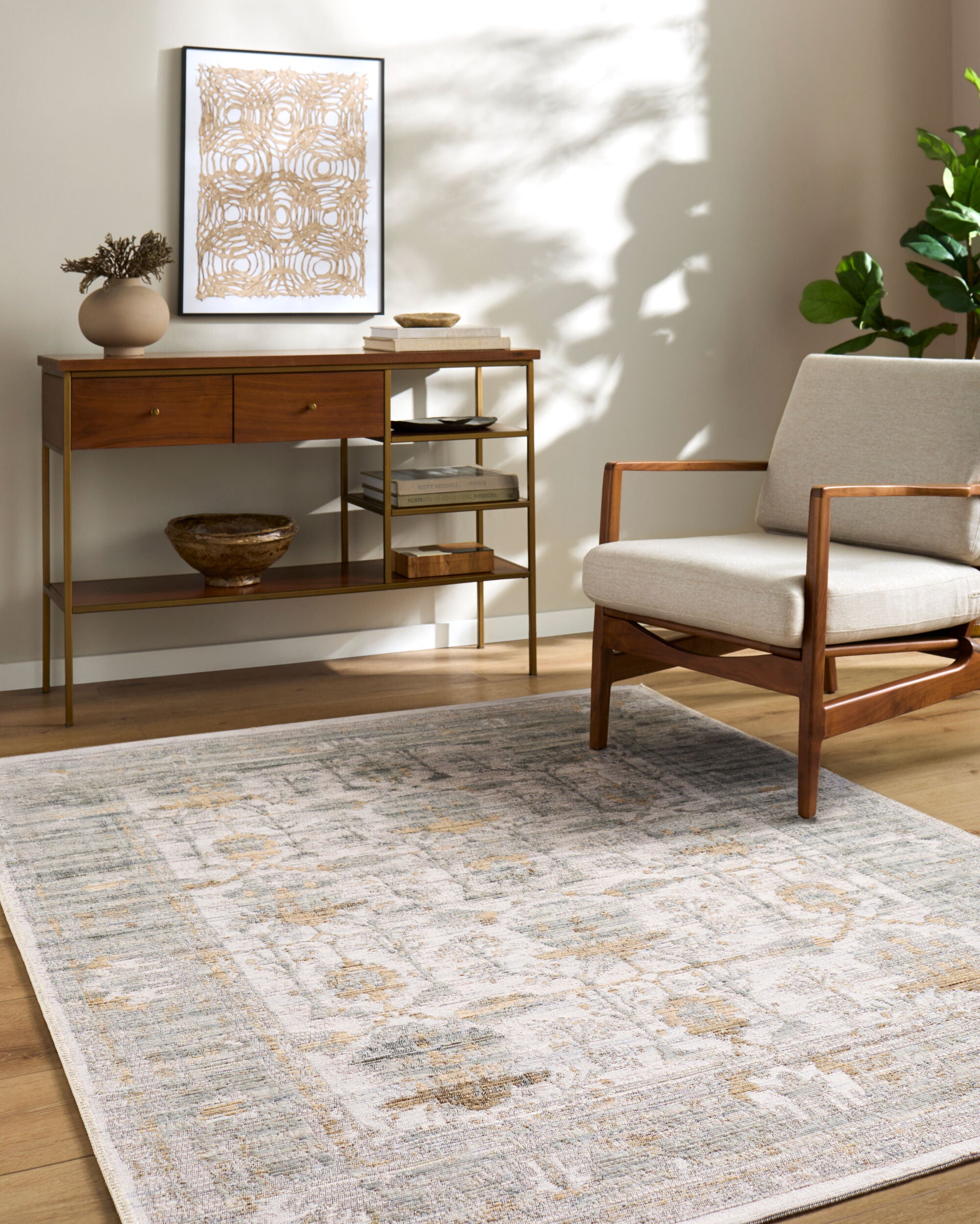 Goblen Rug - Ivory/Sage
